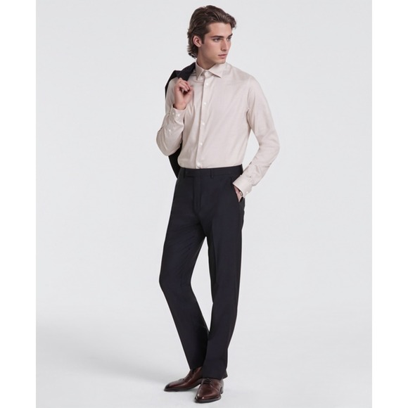 Calvin Klein Other - Calvin‎ Klein Dress Pants Mens 30x30 Black Slim Fit Wool Blend Trouser